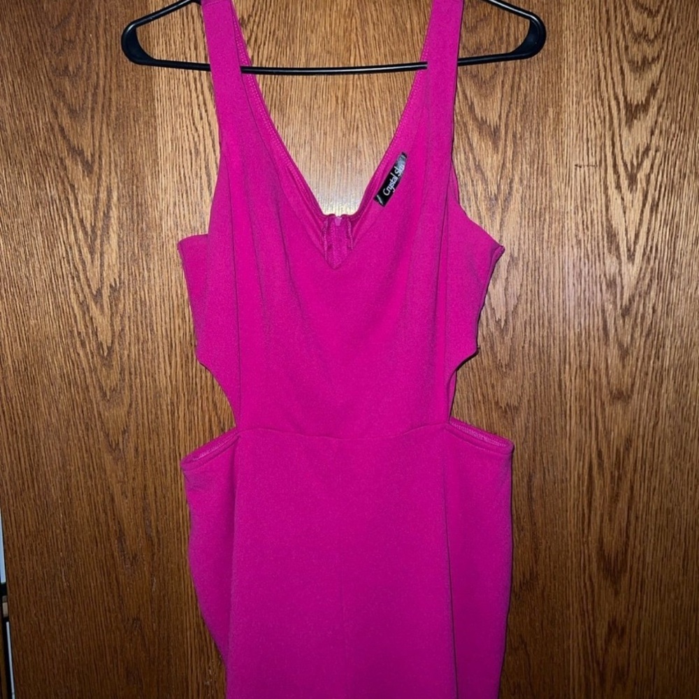Pink jumpsuit
